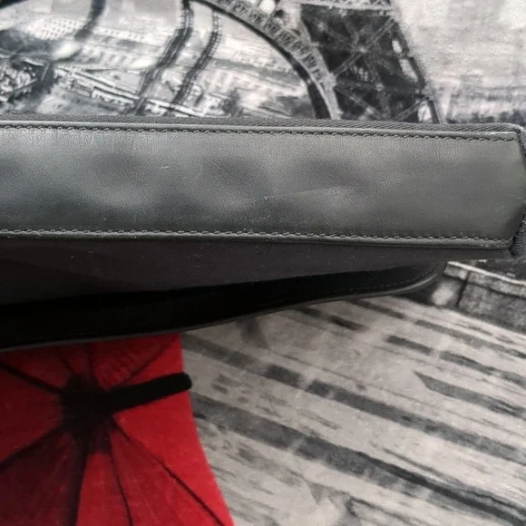 Levenger black laptop bag - Picture 8 of 14